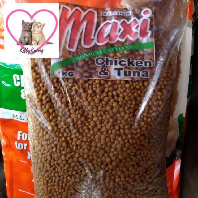 Makanan Kucing MAXI CHICKEN TUNA 5KG