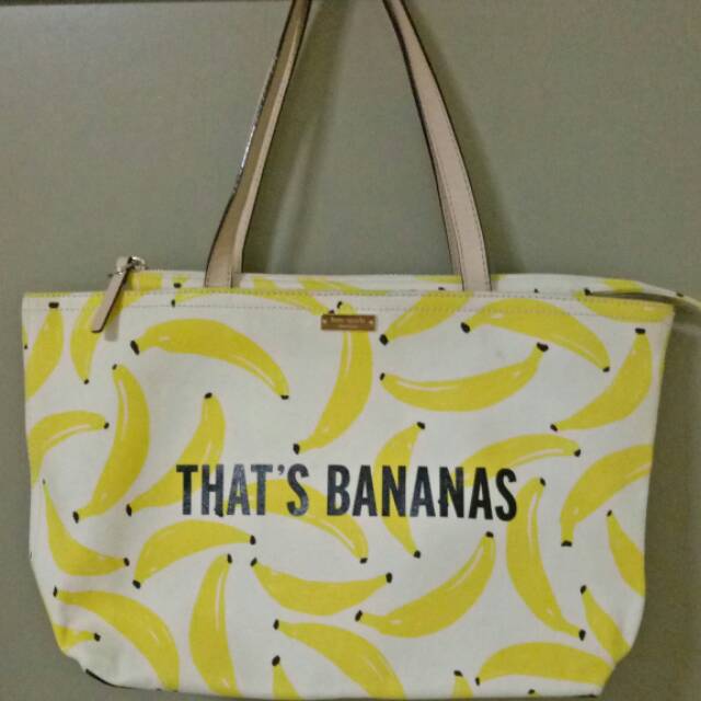 Jual Kate spade tote bag banana yellow | Shopee Indonesia