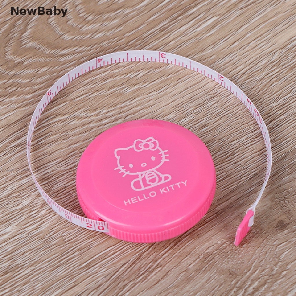 Meteran Retractable Motif Kartun HELLO KITTY Untuk Mengukur Bayi