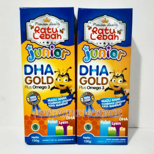 Madu DHA GOLD madu untuk kecerdasan dan nafsu makan anak