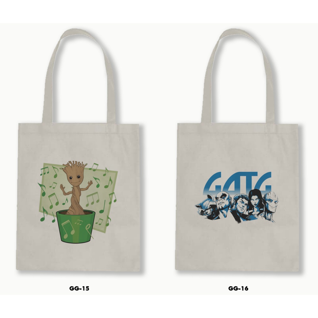 TOTE BAG BLACU  - GUARDIANS OF THE GALAXY .01