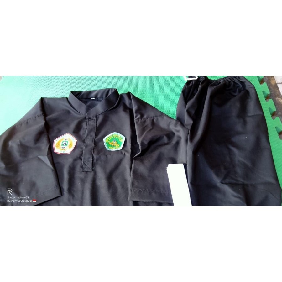 Seragam Pagar Nusa LENGKAP Bet BORDIR Bahan Drill Ukuran Anak - Dewasa Baju Silat Pagar Nusa Pakaian