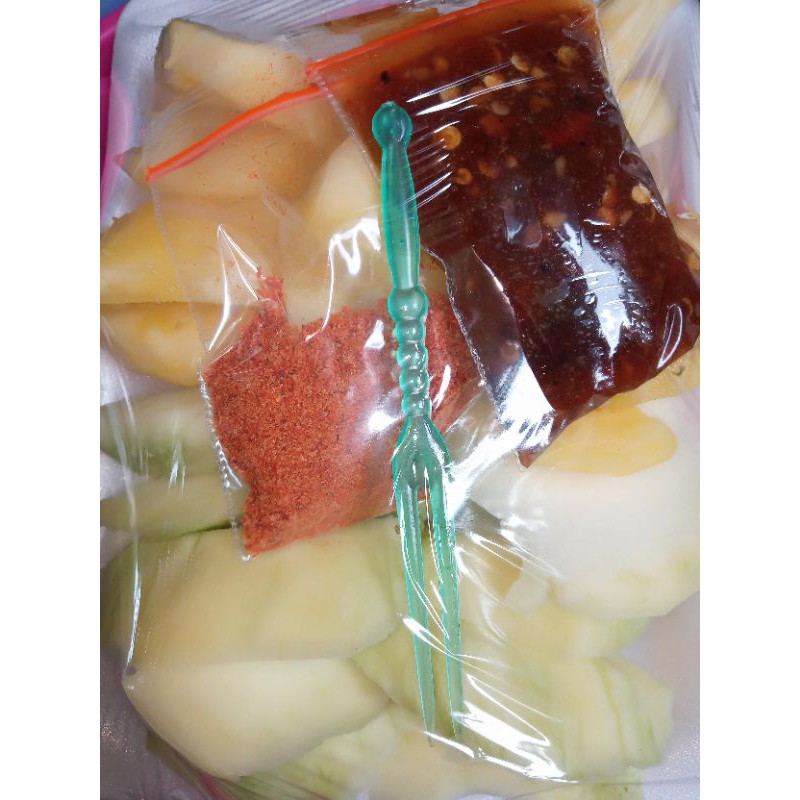 

Rujak nanas madu dan mangga muda