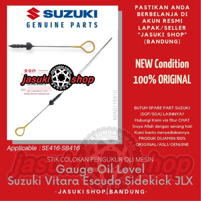 Jual Gauge Oil Level Stick Stik Dipstick Dipstik Colokan Pengukur Oli