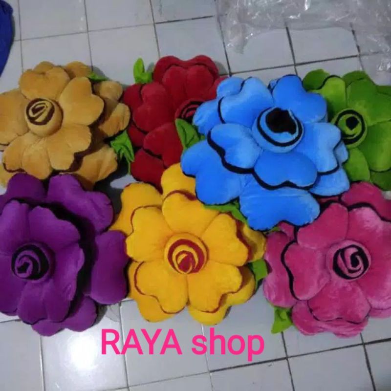 Termurah...Bantal Bunga mawar..Ready tanpa PO  SNI