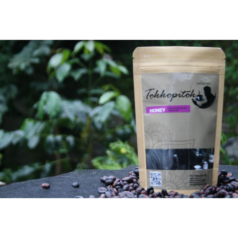 

250 Gr Roasted Bean Arabika Puntang Black Honey