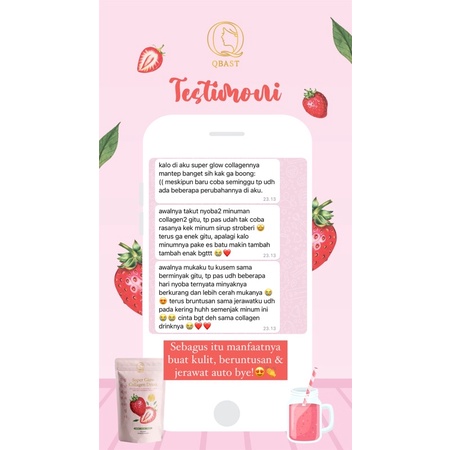 Super Glow Collagen Drink Minuman Pemutih Badan Cepat Permanen | Suplemen Pemutih Kulit | Suntik Putih | Mencerahkan Kulit | Glowing | Glasskin