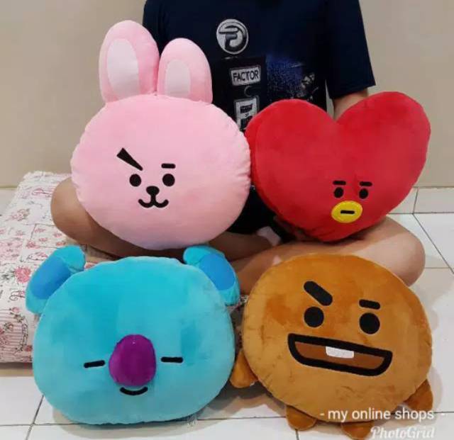 [LABEL SNI] BONEKA BT21 UNOFFICIAL Lucu Tata Cooky Koya Chimmy Van kado hadiah Kualitas SNI