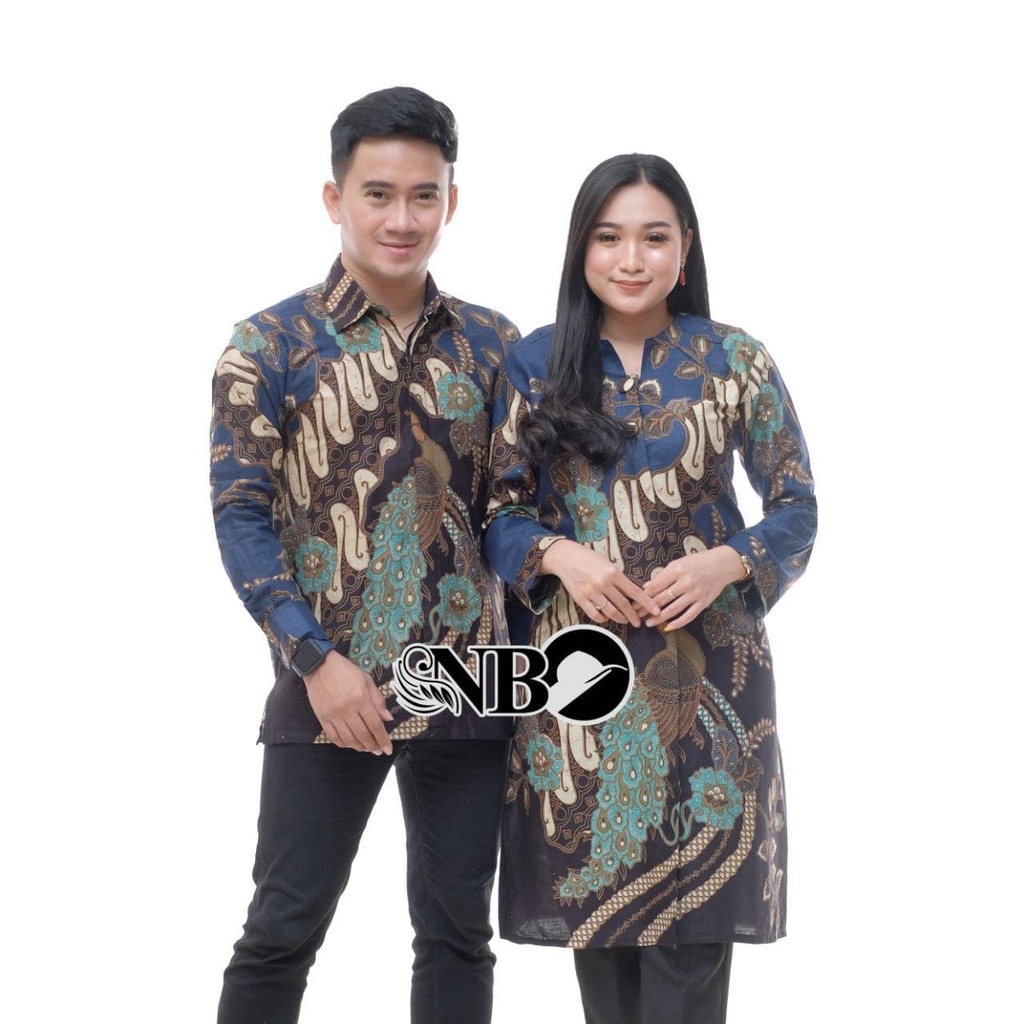 COUPLE BATIK TERBARU / SARIMBIT BATIK 2021 / BAJU KAPEL / SET BATIK ATASAN / TUNIK / KEMEJA PANJANG 