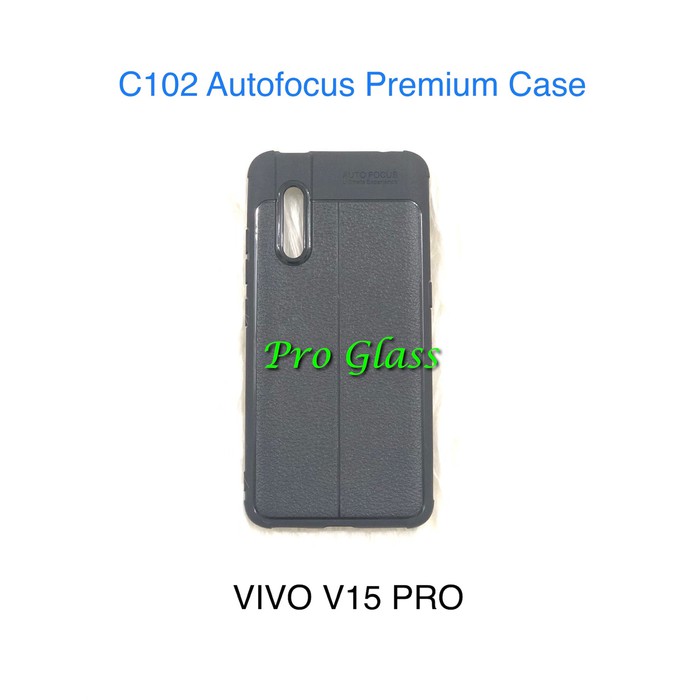 C102 VIVO V15 PRO Auto Focus Case Premium TPU leather Silicon