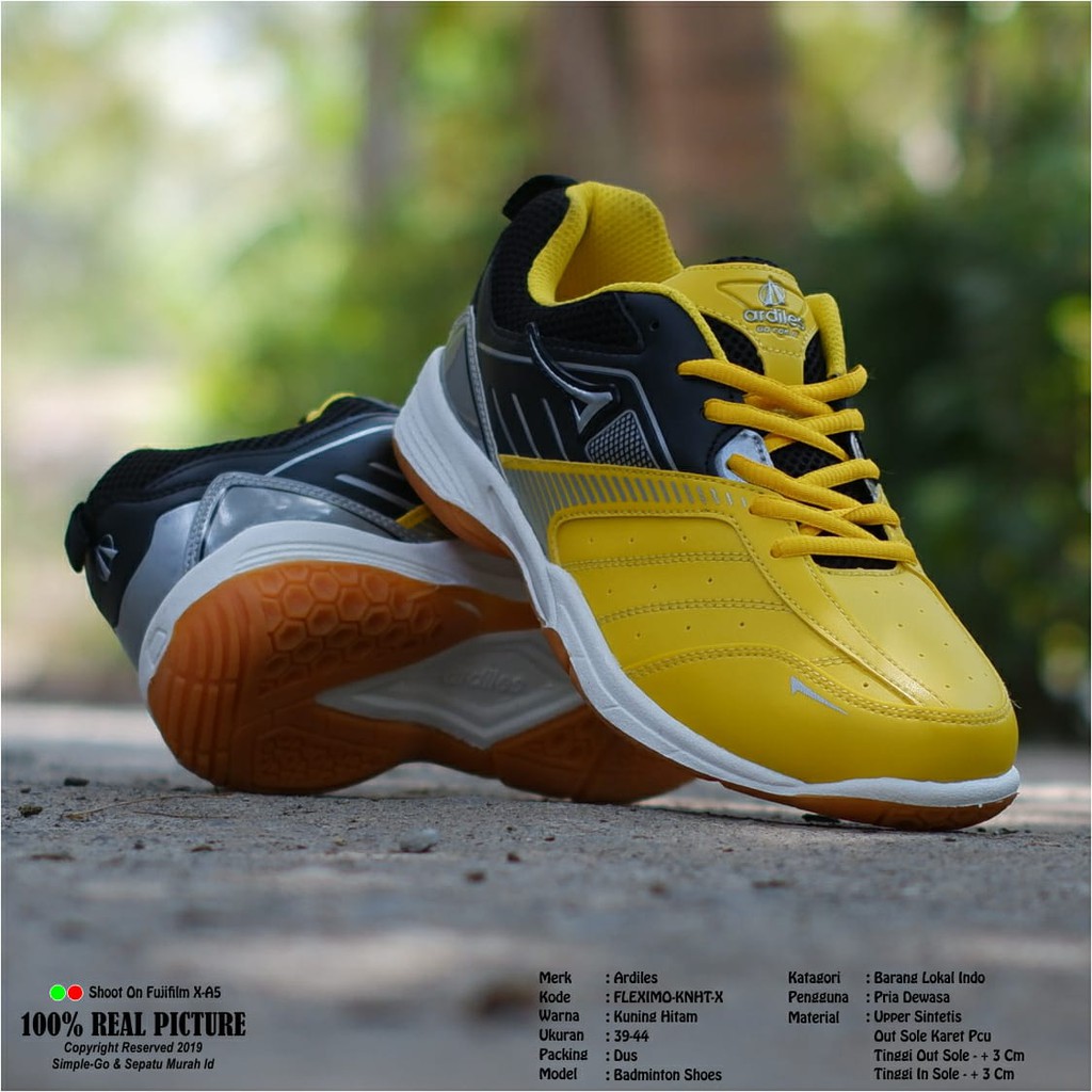  SEPATU  BADMINTON PRIA ARDILES  FLEXIMO  BACKTRACE 39 44 