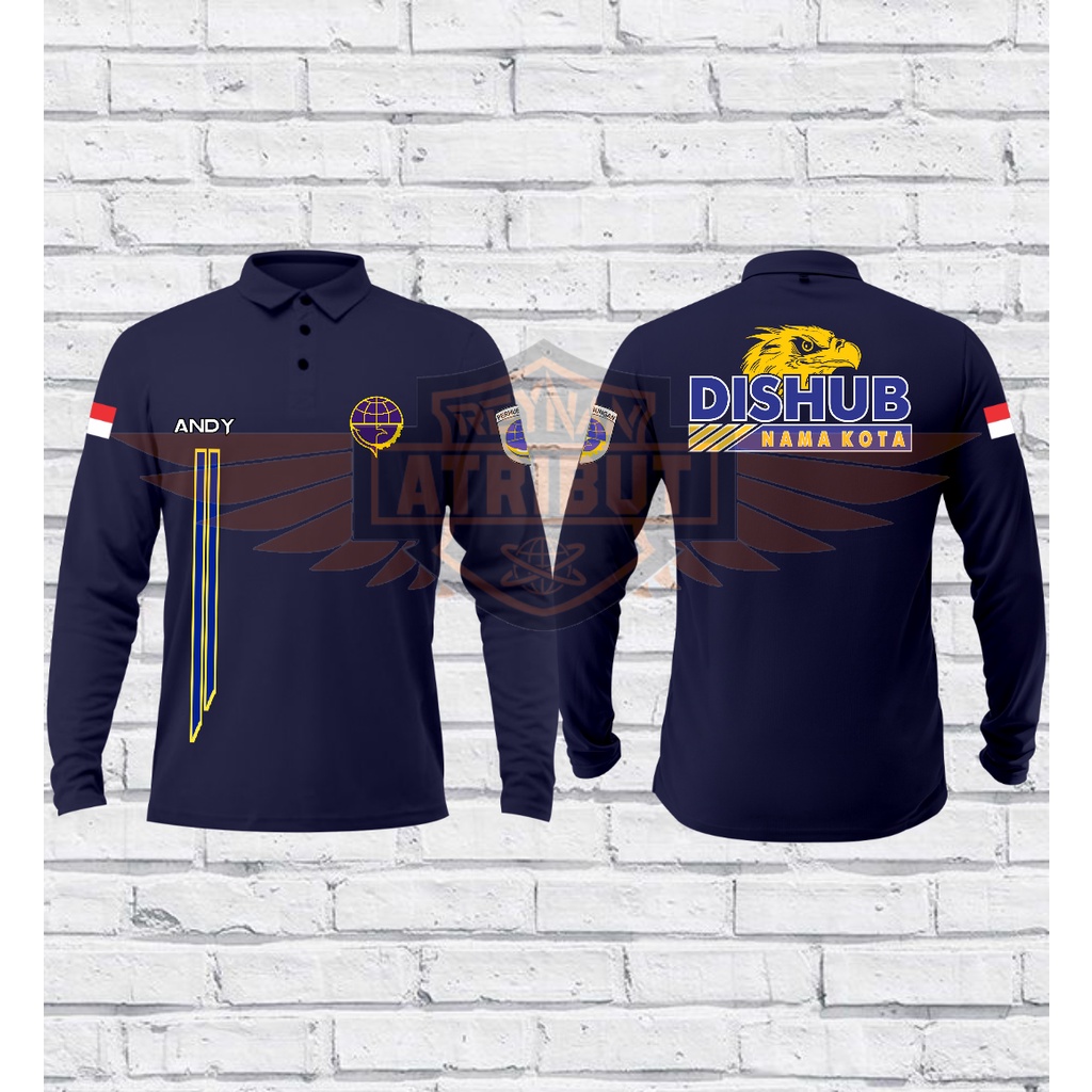 kaos polo dishub/ kaos wangki dishub/ kaos berkerah dishub