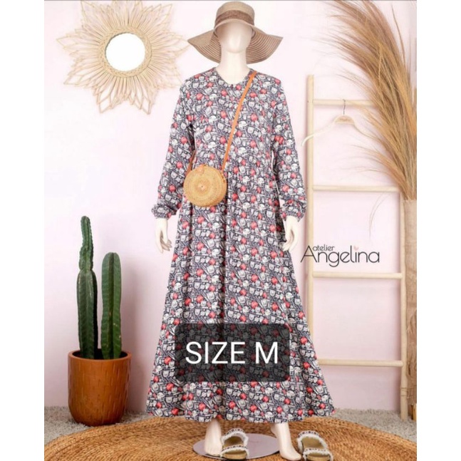 Sarah Dress Baseball Black Size M by Atelier Angelina