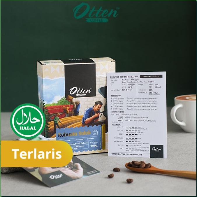 

[ COD ] Kopi Robusta Solok Carbonic Maceration Honey Hydro Process 200g STOK TERBATAS Kode 1244