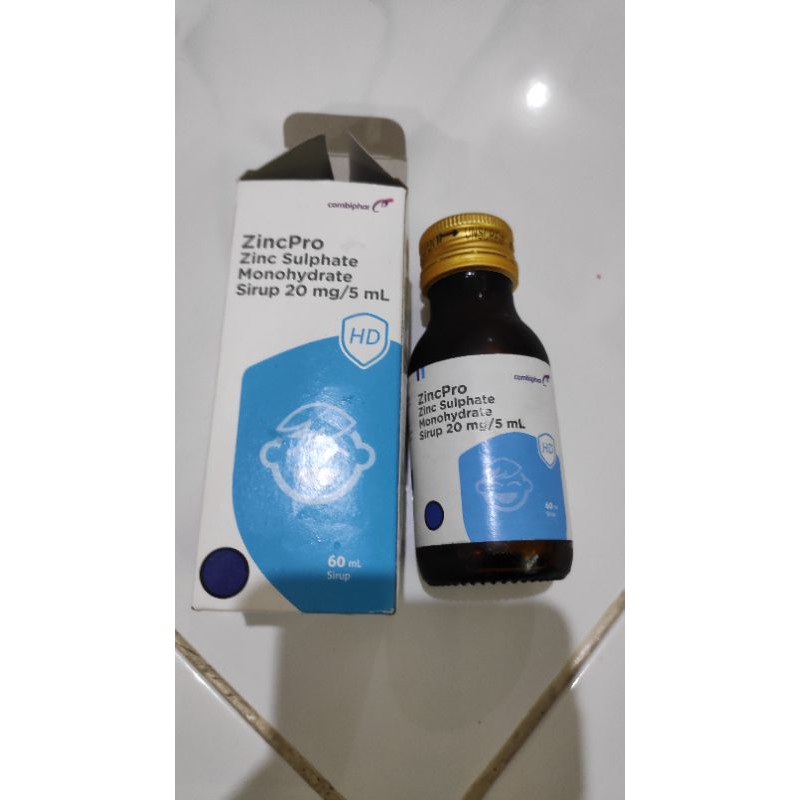 zincPro sirup 20 mg / 5 ml