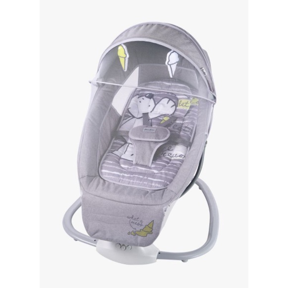 Ayunan Otomatis Cocolatte Weeler Swing Snuggli BabyDoes Claptown-Polar Bear 2.0