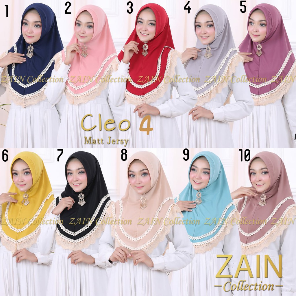 HIJAB INSTAN CLEO / JILBAB INSTAN ORI DK