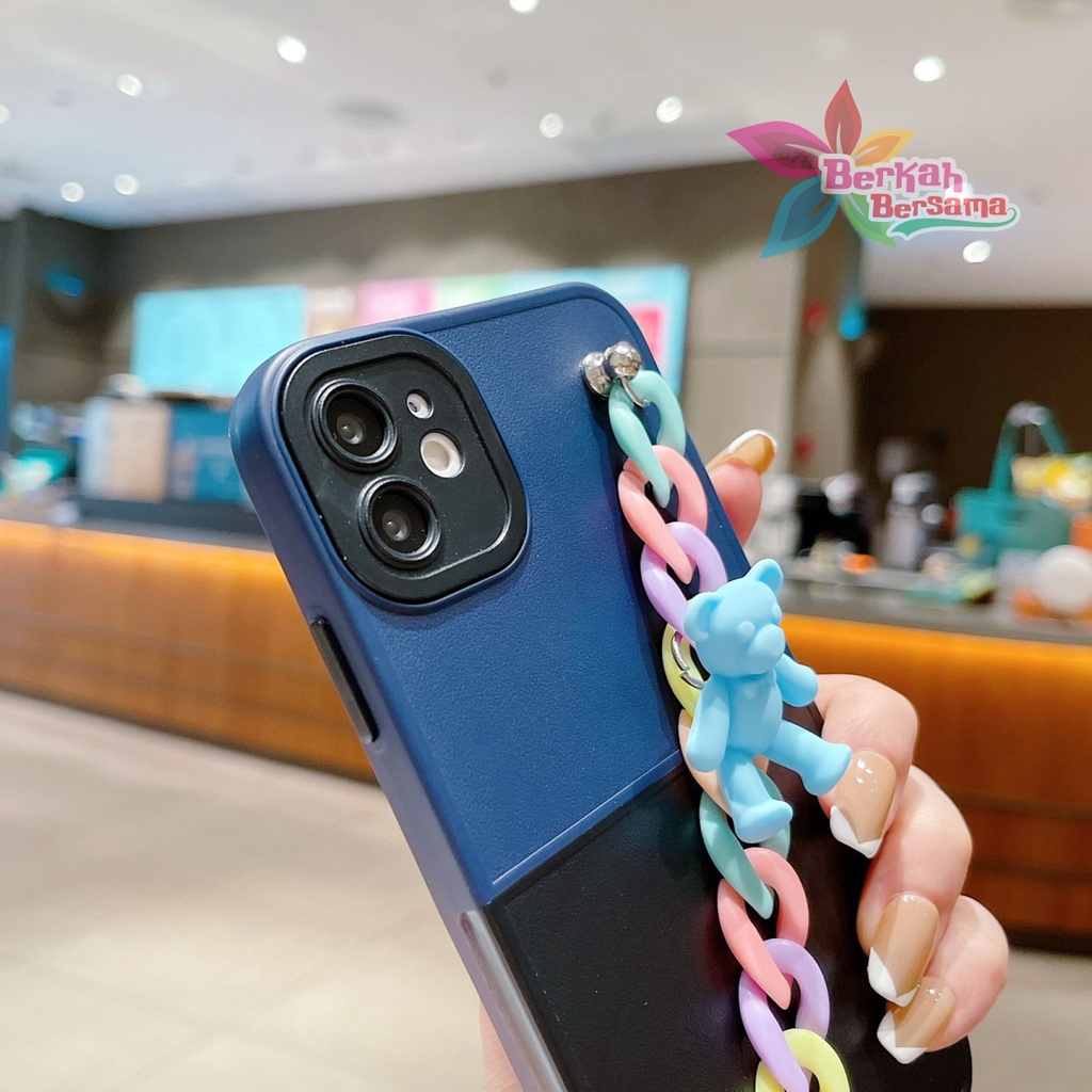 CASE FYP RANTAI BONEKA MACARON PROCAMERA OPPO RENO 4 4F F17 PRO 5 5F F19 PRO 6 7 7Z BB7098