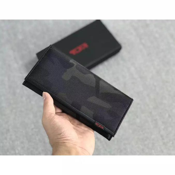 Cantik Dompet Tumi Breast Pocket Wallet / Dompet Tumi Panjang / Tumi Wallet / Gilaa