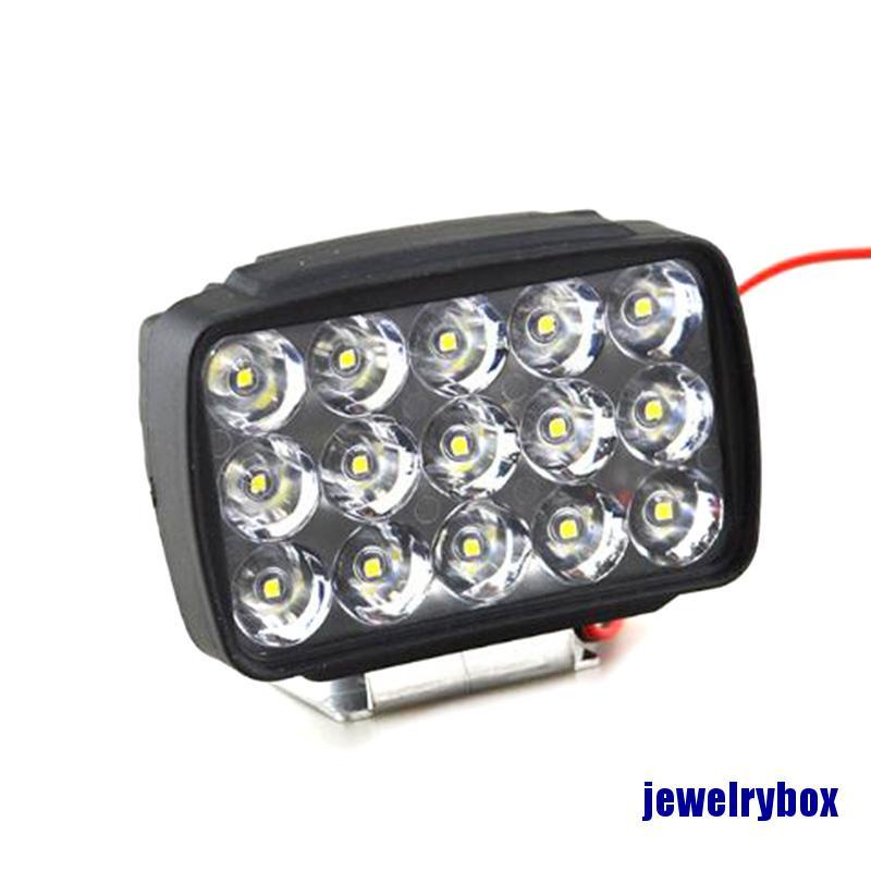 (Jewelrybox) Lampu Sorot Kabut 15-led 1000lm Untuk Atv Utv