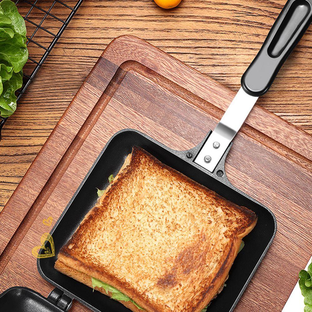 Solighter Gas Sandwich Maker Besi Cetakan Kue Barbekyu Oven Mold Breakfast|Wajan Panggangan