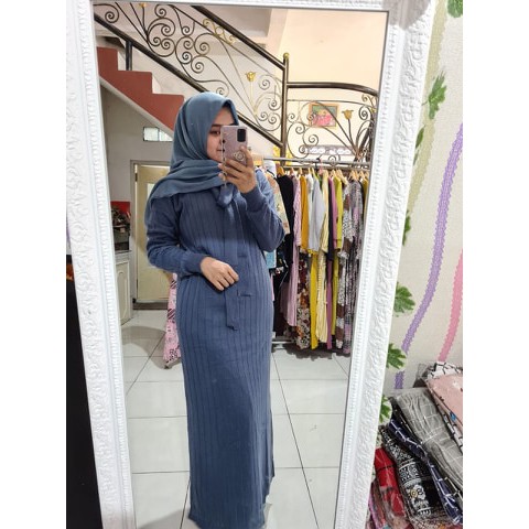 TokoMilkan - Dress Wanita Dewasa LYRA Bahan Rajut