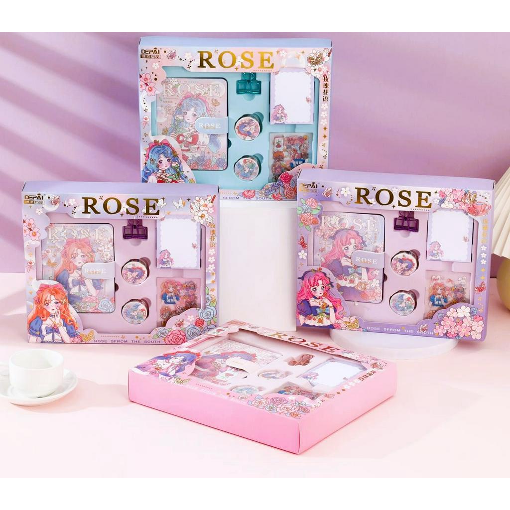 

Buku Agenda Notebook Diary / Buku Diary Anak Set 6 Item