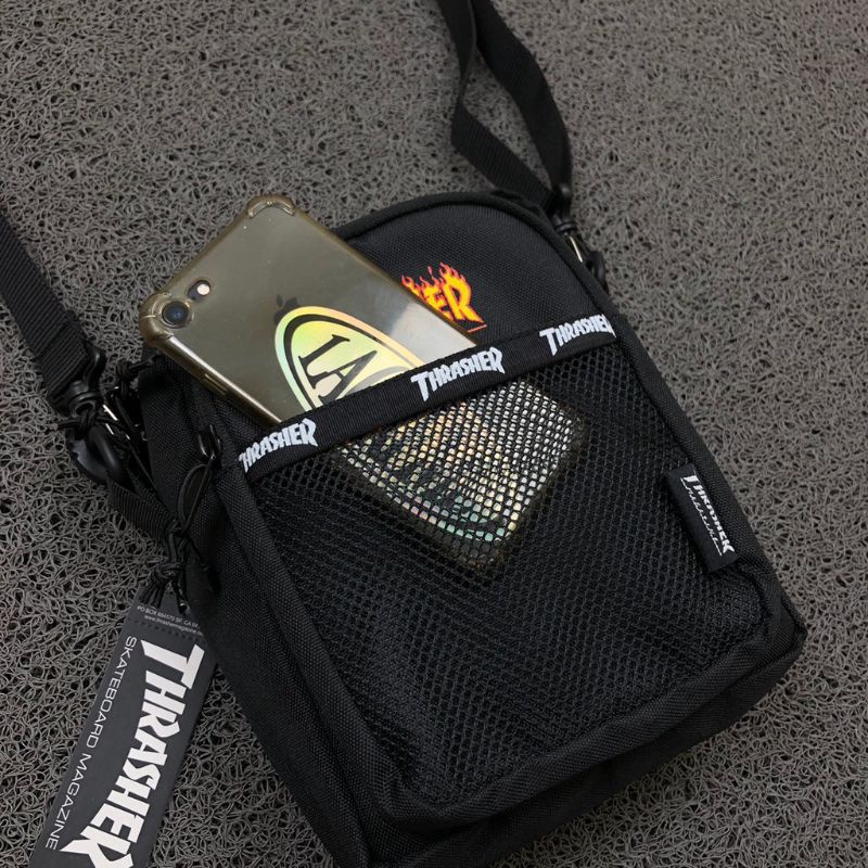 TAS SLEMPANG POUCH BAG THRASHER HIGH QUALITY CASUAL HYPE FASHION PRIA