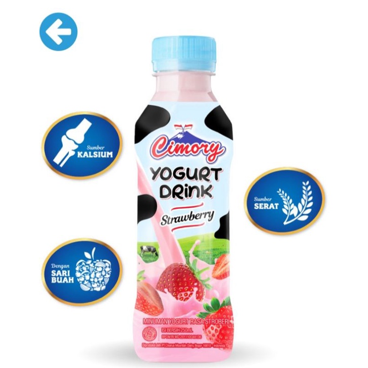 

Cimory Yogurt Drink Strawberry 250ml