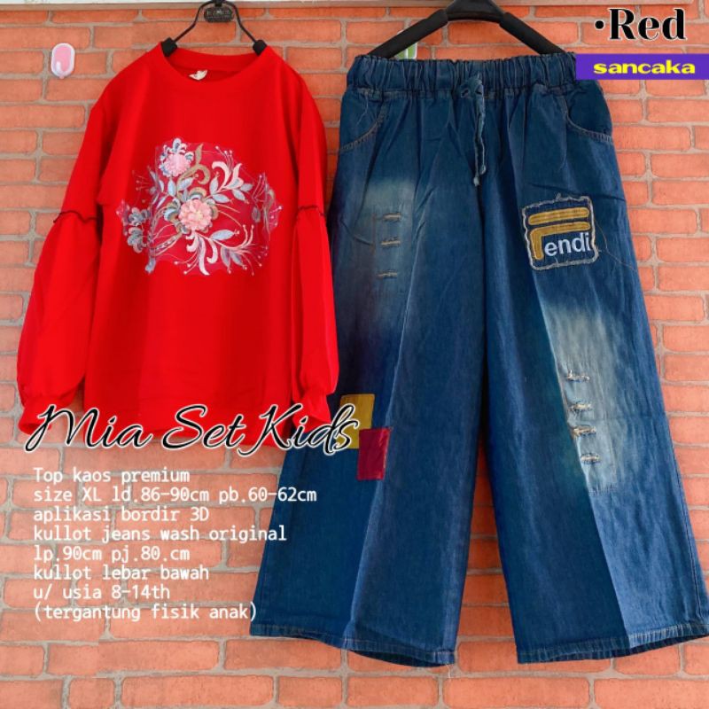 Mia set kids by sancaka