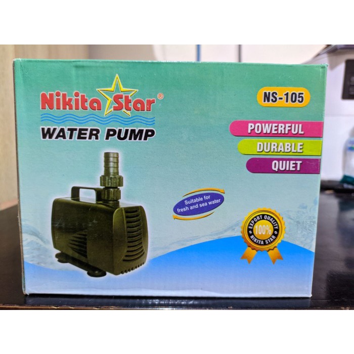 Nikita Star Pompa Air Celup Aquarium Kolam NS-105 NS105 NS 105