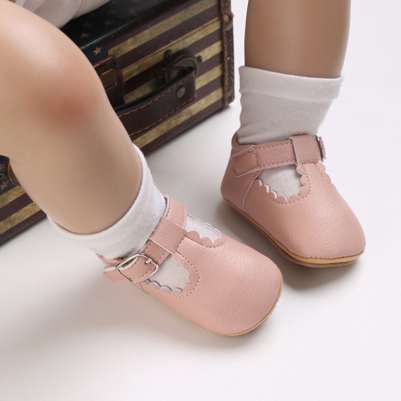 Sepatu Bayi Prewalker Perempuan Umur 0 - 12 Bulan Sepatu Casual Anak Bayi Perempuan Baby Prewaker Shoes Cewek Murah Umur 0 - 14 Bulan, umur 1 Tahun 0 - 6 Bulan Pink AK 14