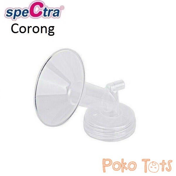 Spectra Spare Part Premium Breast Shield Set with Wide Neck Bottle Corong Size S, M, L WHS