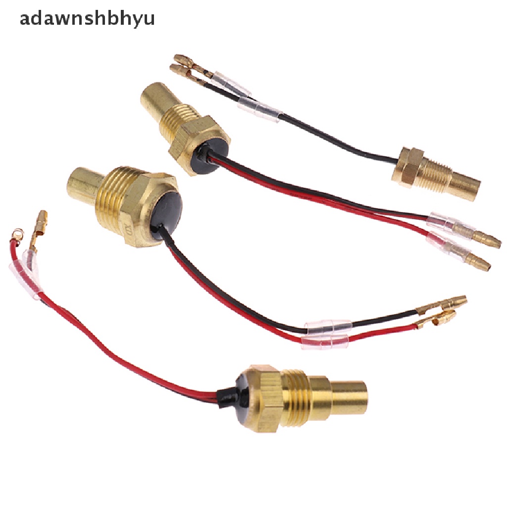 Adawnshbhyu 12V /24V Mobil Truk Digital Sensor Suhu Air 50K Head Plug 10/14 /16 /21MM