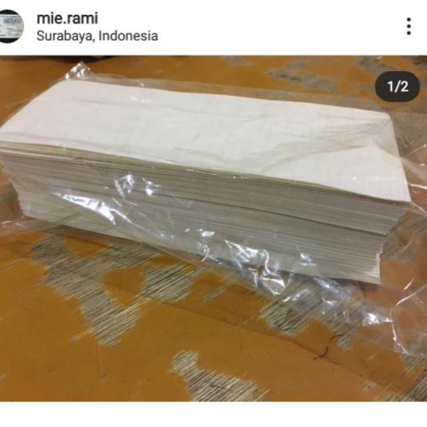 

TZUY Kulit Samosa 8x28cm 1kg ( Isi Kurang Lebih 60-70 Lembar) 103MFVW