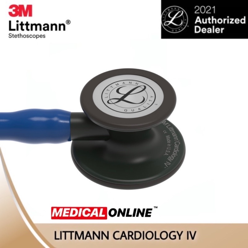 3M STETOSKOP LITTMANN CARDIOLOGY IV NAVY BLUE BLACK 6168 LITMANN LITMAN MEDICALONLINE MEDICAL ONLINE