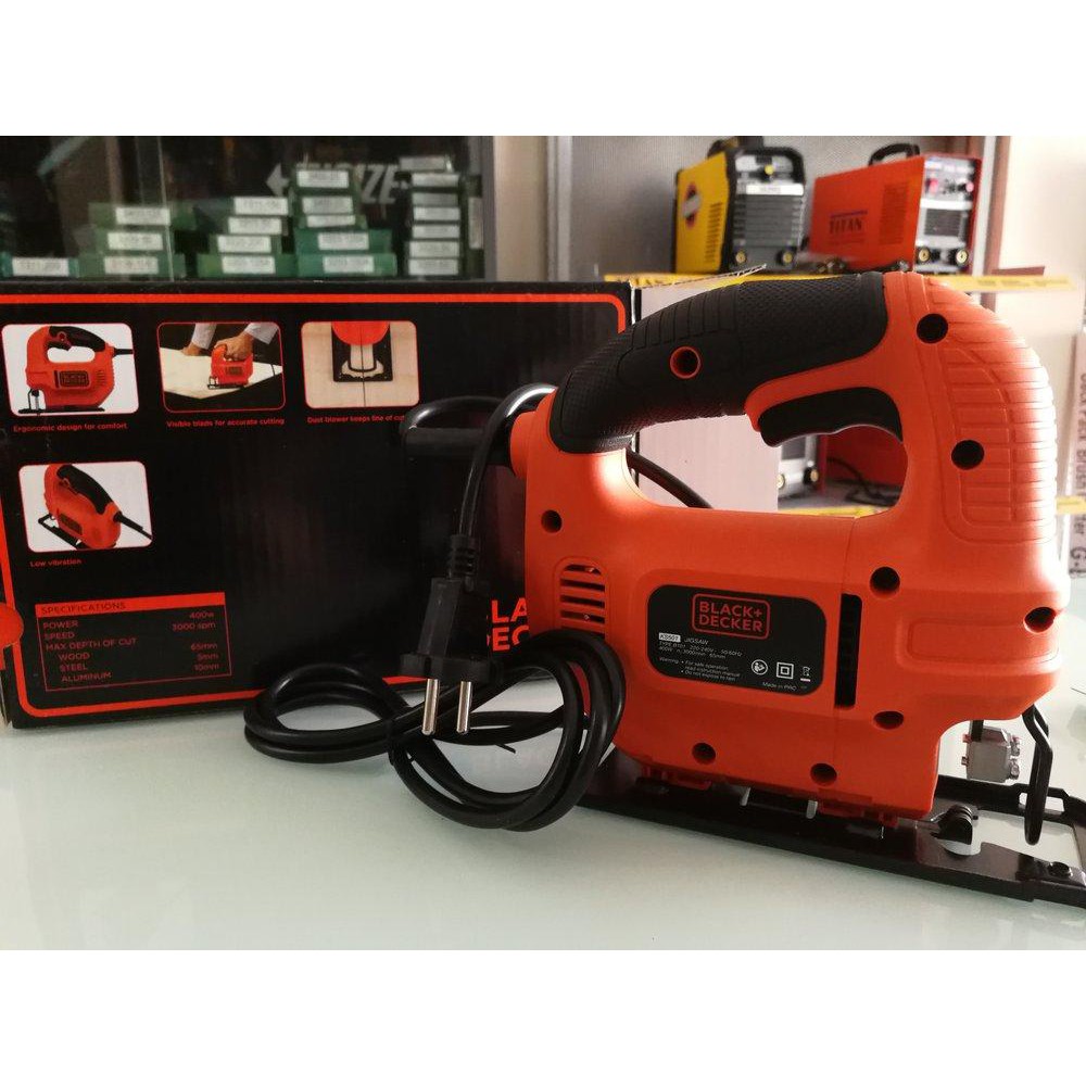 MESIN JIGSAW JIG SAW KS501 BLACK & DECKER MESIN GERGAJI 400WATT g
