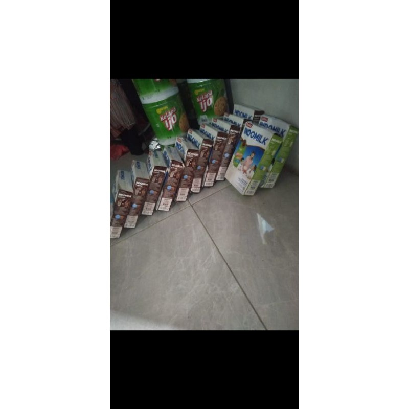 INDOMILK SUSU BUBUK COKLAT 400gram