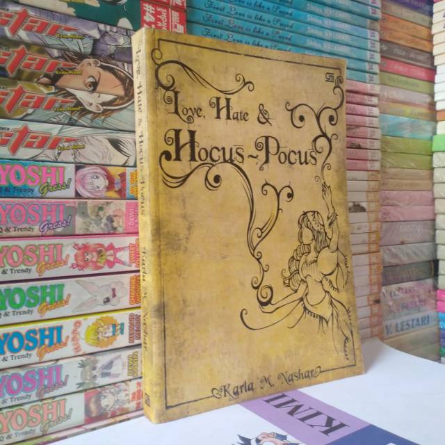 Novel LOVE  HATE & HOCUS POCUS