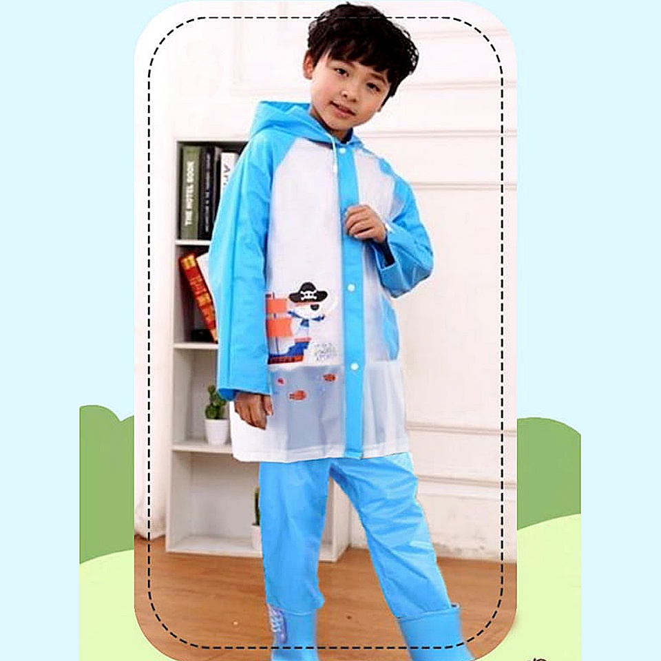 Jas Hujan Anak Premium / Rain Coat