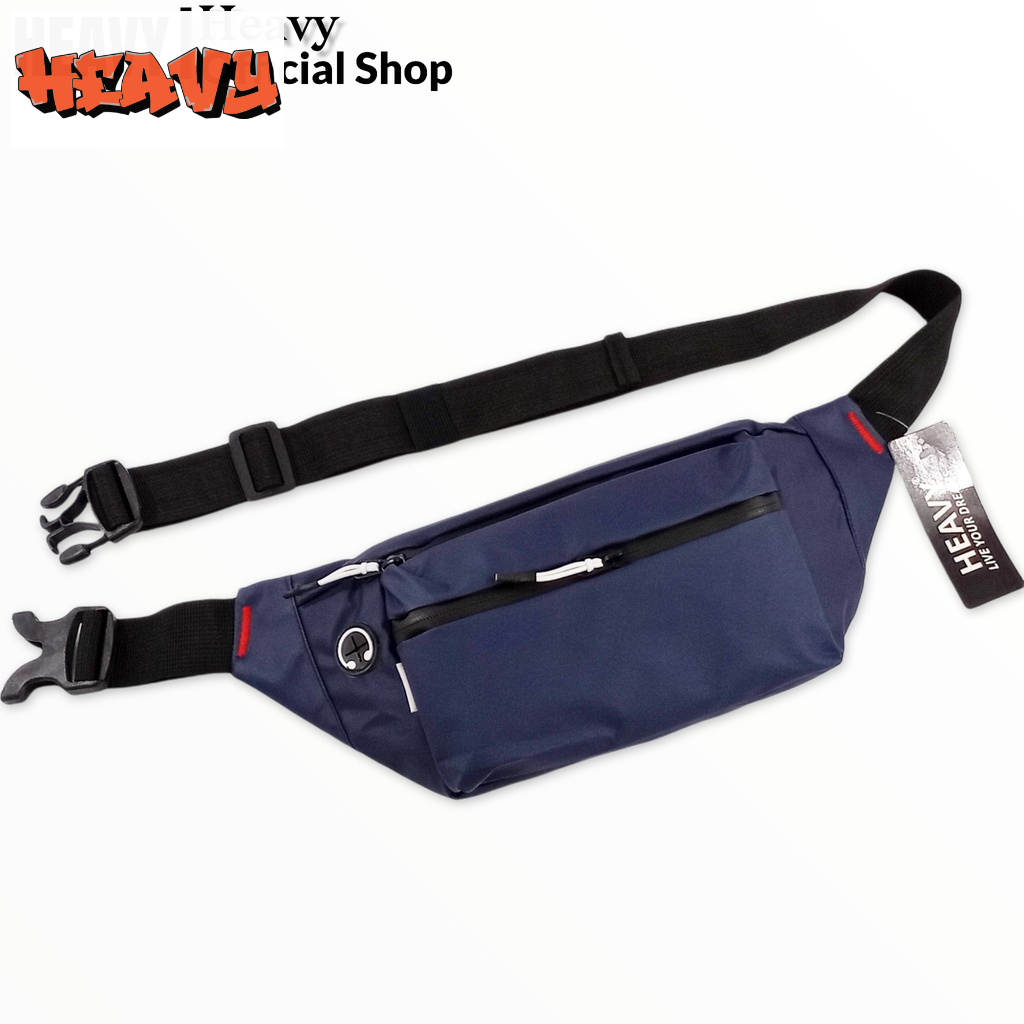 Tas Waistbag Heavy Original | Tas selempang pria waterproof | Tas pinggang pnck-0138