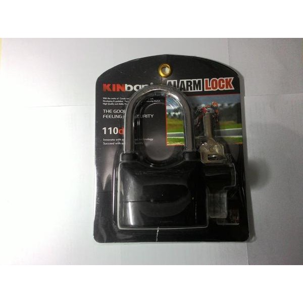Gembok Alarm Kinbar Ring Panjang Besar ORIGINAL 100%