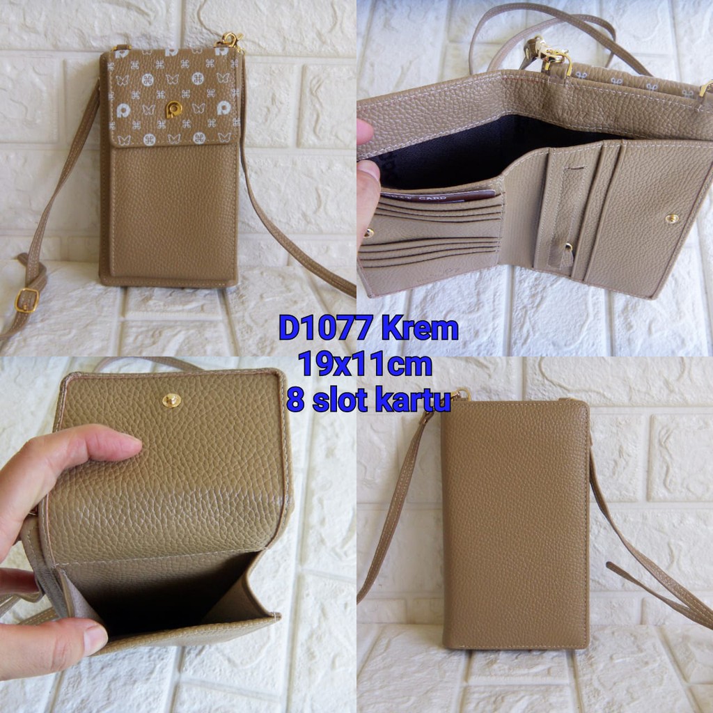 Dompet Papillon Original D1077 Krem