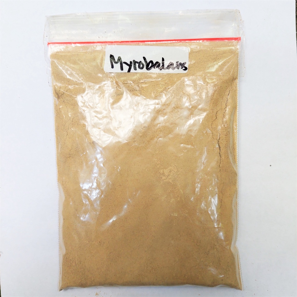

Bubuk Tannin Myrobalan (Terminalia chebula) Batik Eco-print
