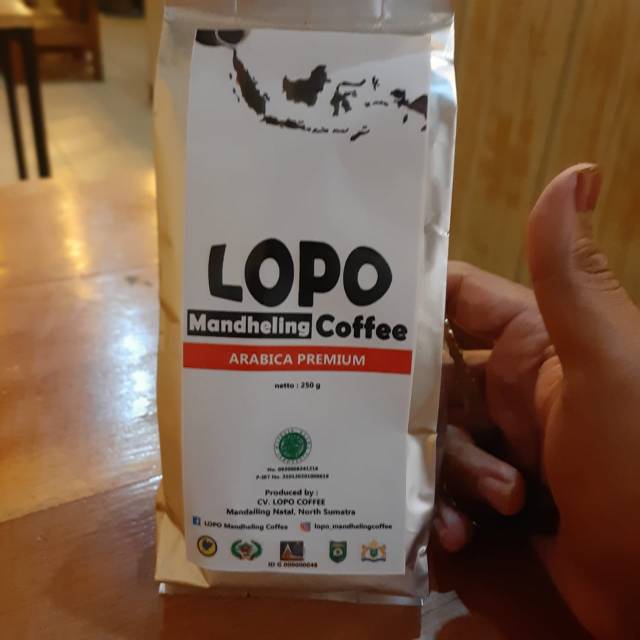 

Kopi Mandailing (Mandheling Coffee)