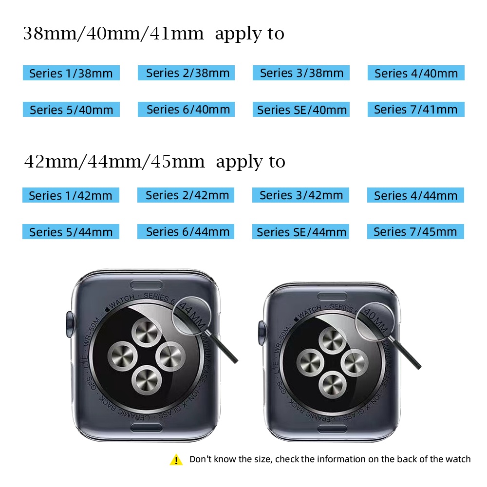 Apple Watch Nylon Tali Jam Pria/Wanita Olahraga Apple Tali Nilon Velcro 38mm/40mm/41mm，42mm/44mm/45mm