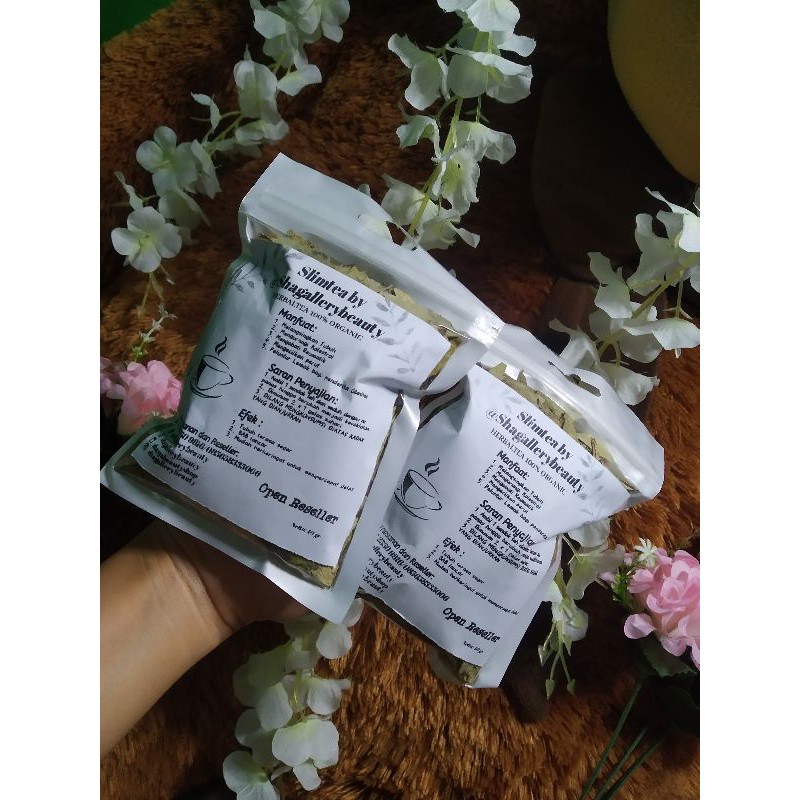 SLIMTEA BY SHAGALLERYBEAUTY 40GR / teh diet / teh pelangsing /pelangsing / pelangsing herbal / diet