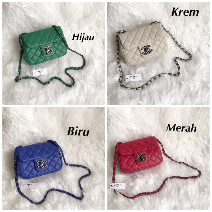 GROSIR 0551 Tas Slempang Chanel Baby Sling Mini Import Batam TAS SELEMPANG