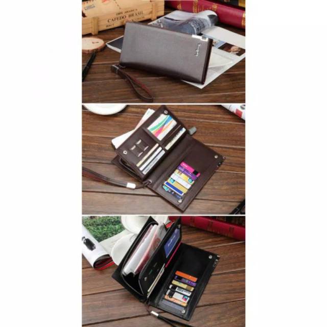 Wallet Dompet Kulit Pria Wanita Import Premium Quality Keren Gaya Banyak Slot Kartu