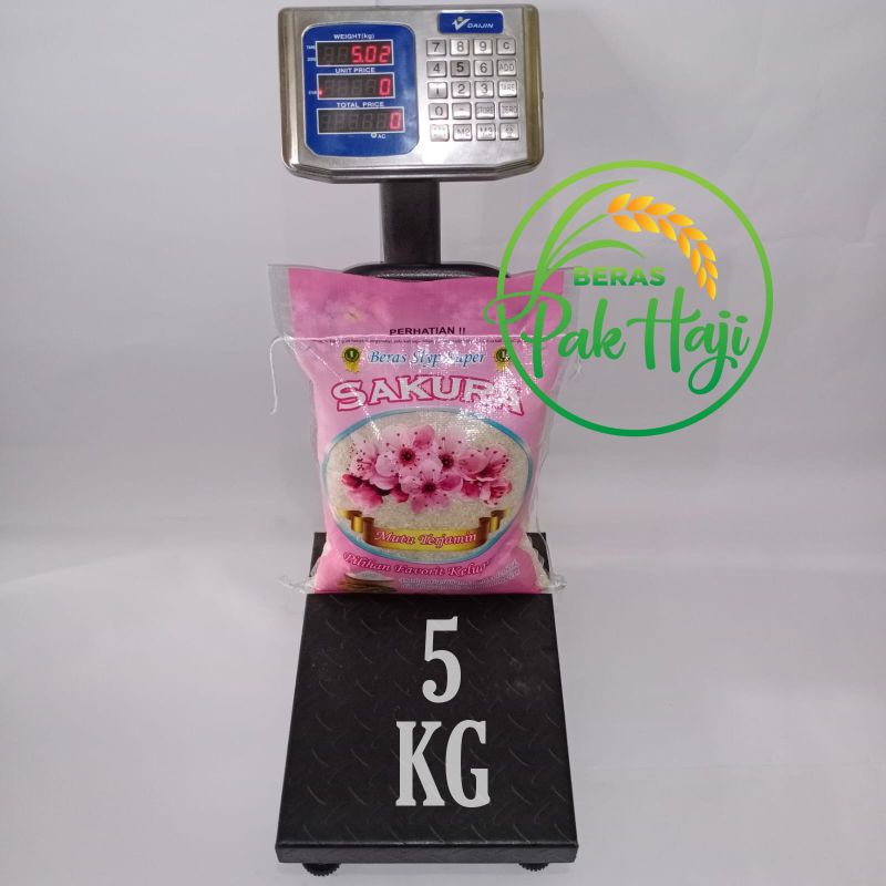 

BERAS PREMIUM CAP BUNGA SAKURA 5 KG